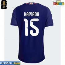 Japan Daichi Kamada #15 Heimtrikot EM 2024 Kurzarm